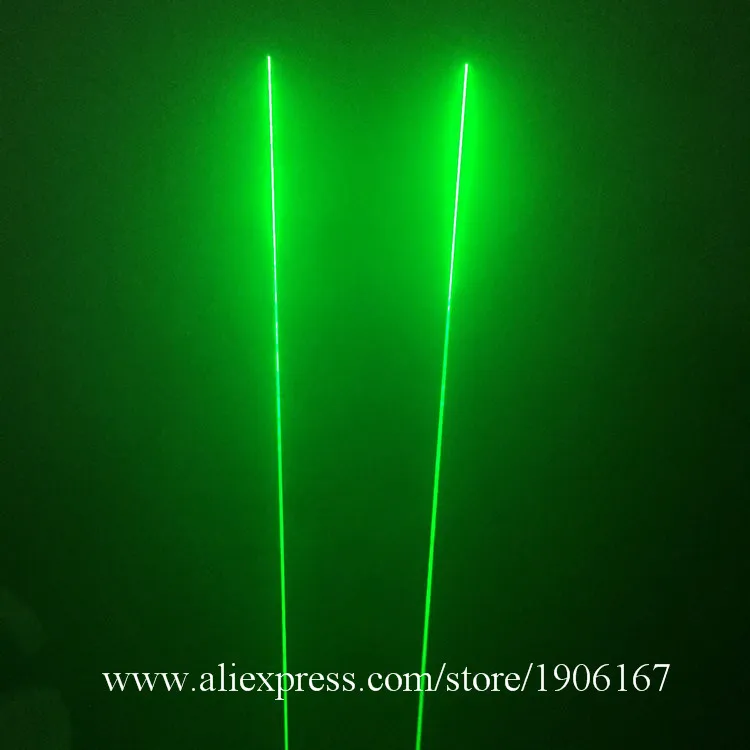 Hot Sale Starry Beam Christmas Green Laser Gloves Laserman Gloves DJ For Stage Laser Show Halloween Party  Free Shipping11