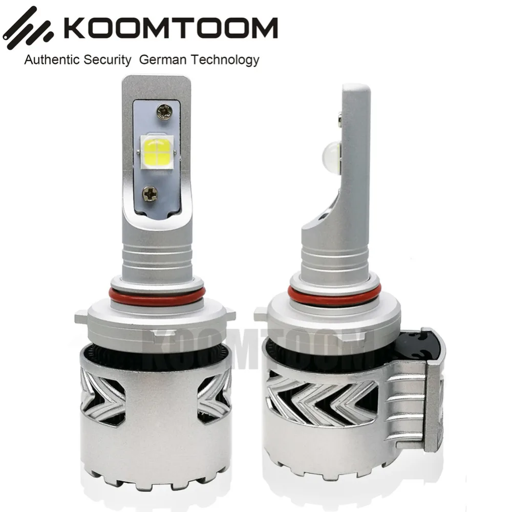 1 Set 9012 LENS LED Headlight Dual Beam Bulb Hi Low Double Side Spot Headlights Specail for GMC | Автомобильные фары
