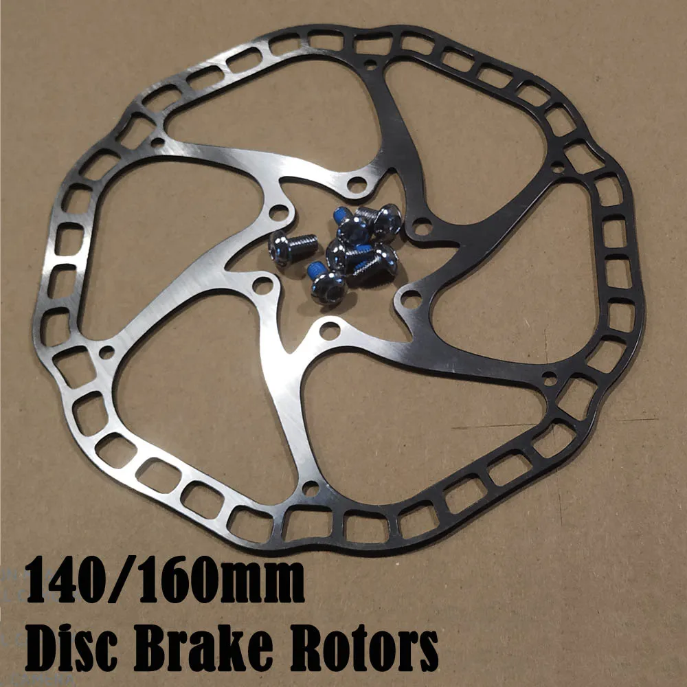 SM SunniMix Ultralight Disc Brake Rotor 140mm 6-Bolt Bike Mechanical Disc Brake Rotor for Road Mountain Bicycles BMX MTB 