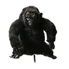 Головной убор для гольф-клуба плюшевые животные шимпанзе деревянные покрытия защита для гольфа