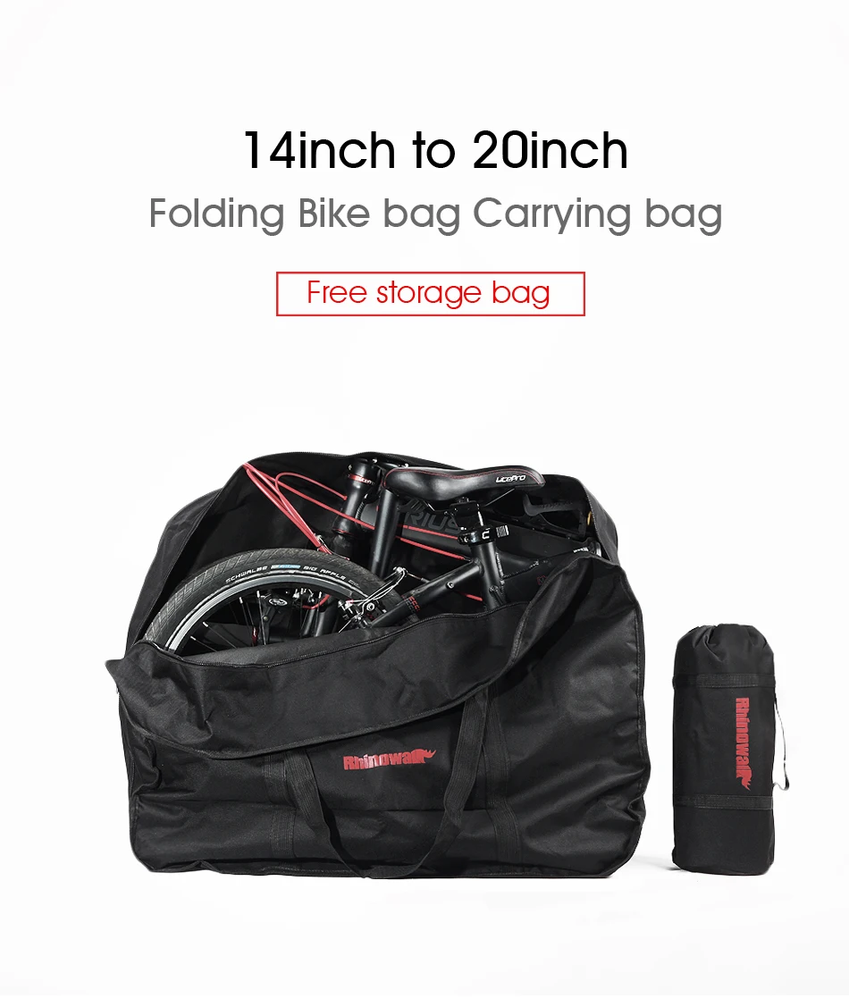 Rhinowalk 1" 16" 2" Большая складная сумка для переноски велосипеда, складная сумка для транспортировки велосипеда, водонепроницаемая переносная велосипедная сумка, аксессуары