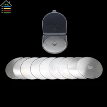 AUTOTOOLHOME 45 мм 60 мм роторные режущие лезвия нож для шитья стежка SKS-7 Германия материал для Olfa фискарс Резак Пластиковый Чехол