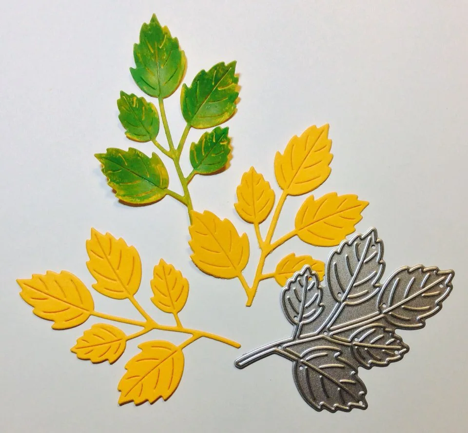 METAL CUTTING DIES die cut leaves Scrapbooking paper card make album