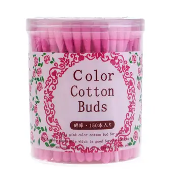 

150PCS Wooden Stick Cotton Swabs Buds Cosmetic Applicator Wands Makeup Remover Tool