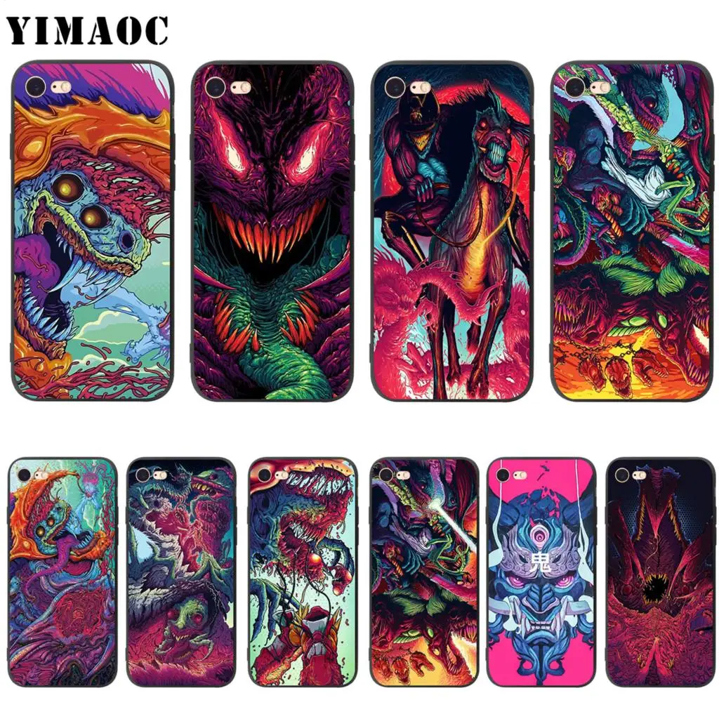 Мягкий чехол YIMAOC для Apple iPhone SE 2020 5 5s 6 6s 7 8 Plus XR X Xs 11 12 Pro Max mini|Бамперы| |