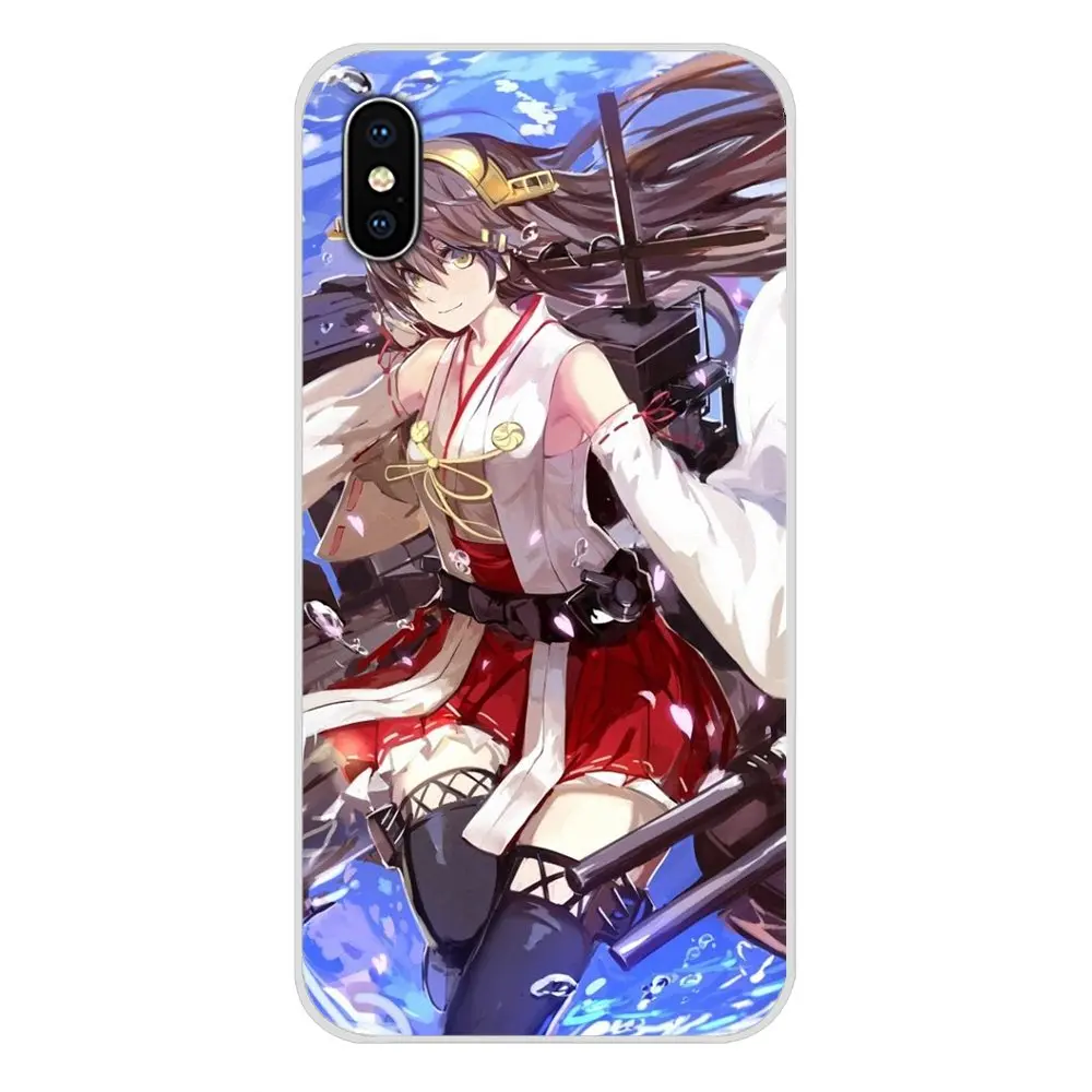 Прозрачные мягкие чехлы для Apple iPhone X XR XS MAX 4 4S 5 5S 5C SE 6 6S 7 8 Plus ipod touch haruna
