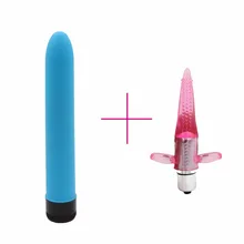 YEMA 2PCS/Set Finger Vibrator&4 Colors Wand Sex Machine G Spot Clitoris Stimulate Sex toys for Women Adult Sex Products Shop