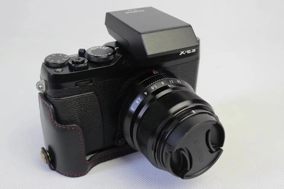 Новый Винтажный чехол для видеокамеры из искусственной кожи Fujifilm Fuji XE3 XE 3