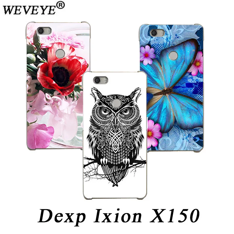 

WEVEYE Fashion Perfect Flowers animals And Towers Design Phone Case For Dexp Ixion X150 5.0 Inc DIY Cases For Dexp Ixion X150