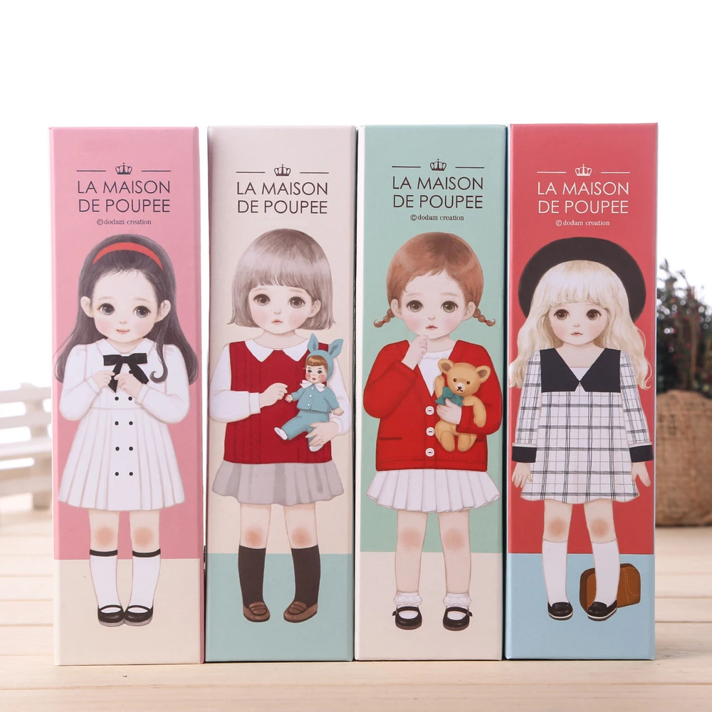 Wholesale Hot Selling New Arrival Designs Korea Stationery Doll Girl Paper Pencil Case Creative Multifunction Pencil Box Schoo Multifunction Pencil Box Paper Pencil Casedesigner Pencil Cases Aliexpress