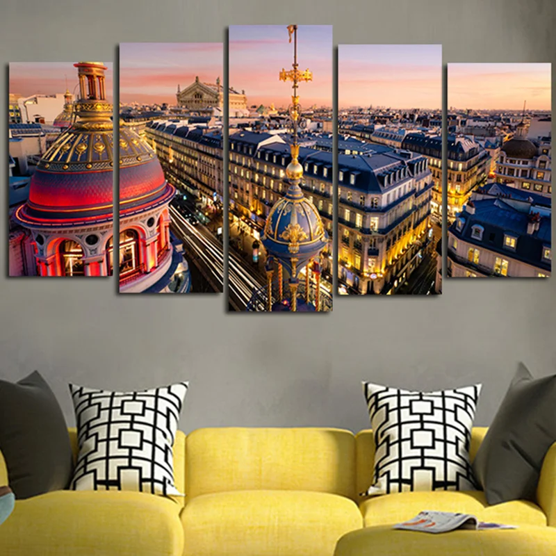 2016 5Planes Wall Art Canvas Painting European Style