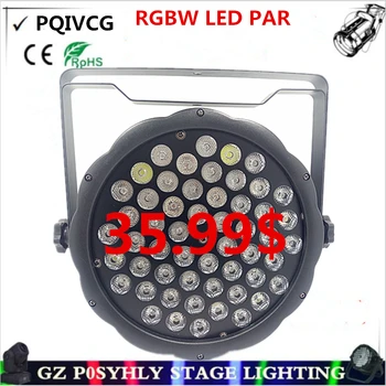 

Best price ! Flat 54 X3W LED Par Light, RGBW PAR led DMX512 control DJ equipment