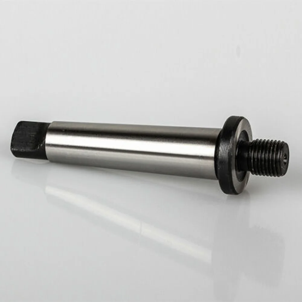 Silver+Black 2MT Shank To 1/2"-20 Threaded Drill Chuck Arbor Hardened Morse Taper Mt2 Adapter tool part accessories