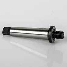 Silver+Black 2MT Shank To 1/2"-20 Threaded Drill Chuck Arbor Hardened Morse Taper Mt2 Adapter tool part accessories