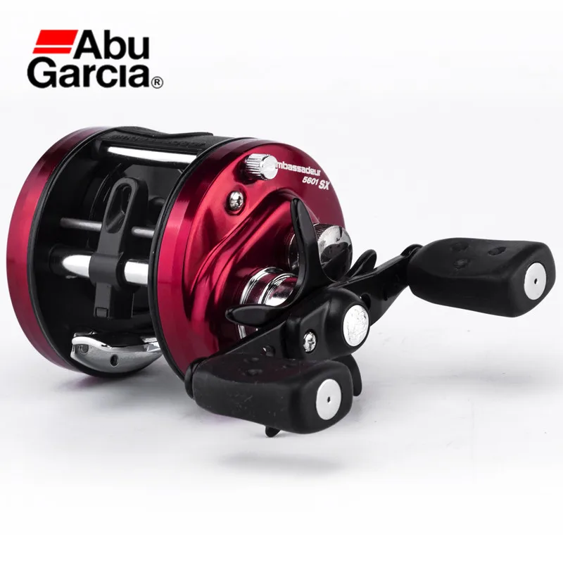 

Abu Garcia AMB-SX AMBASSADEUR 3+1BB 5.3:1 Baitcasting Reel L/RHand High Strength Durable Fishing Accessories Fishing Reels Pesca