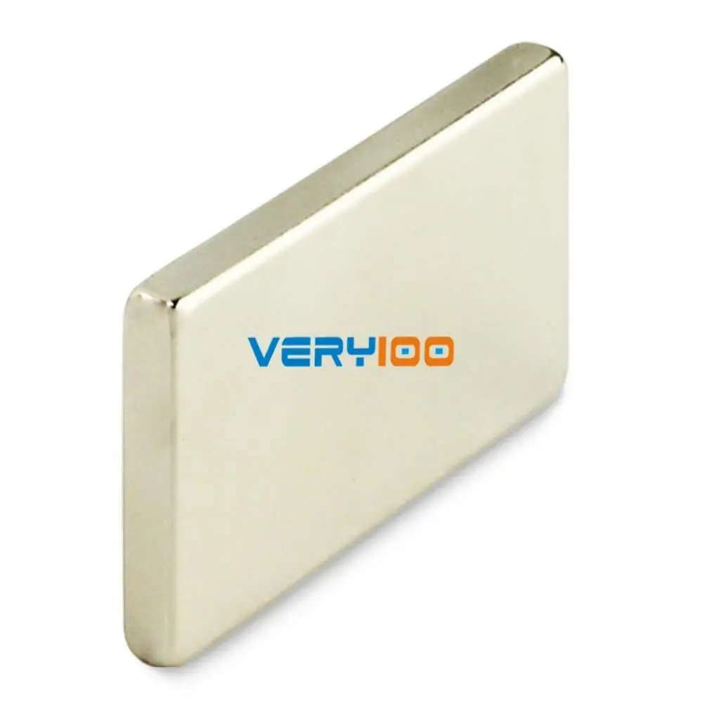 

New 1pc N50 Super Strong Block Cuboid Neodymium Magnets 50 x 30 x5mm Rare Earth Free Shipping!