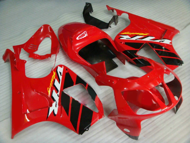 

Custom Motorcycle Fairing kit for HONDA VTR1000 SP1 00 01 02 03 06 VTR 1000 2000 2003 2006 ABS Hot Red Fairings set+Gifts HL12