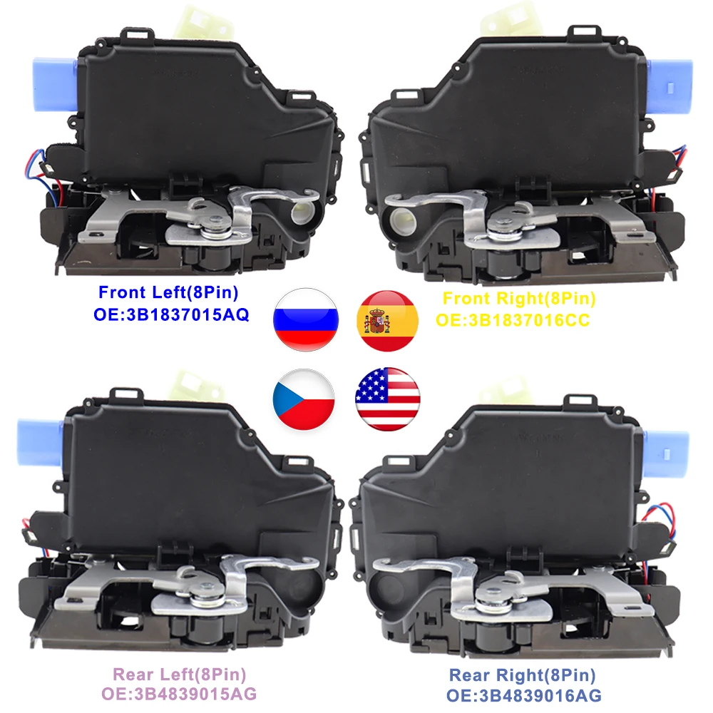 SKODA FABIA SEAT IBIZA IV CORDOBA ACTUADOR CERRADURA PUERTA DELANTERA IZQUIERDA