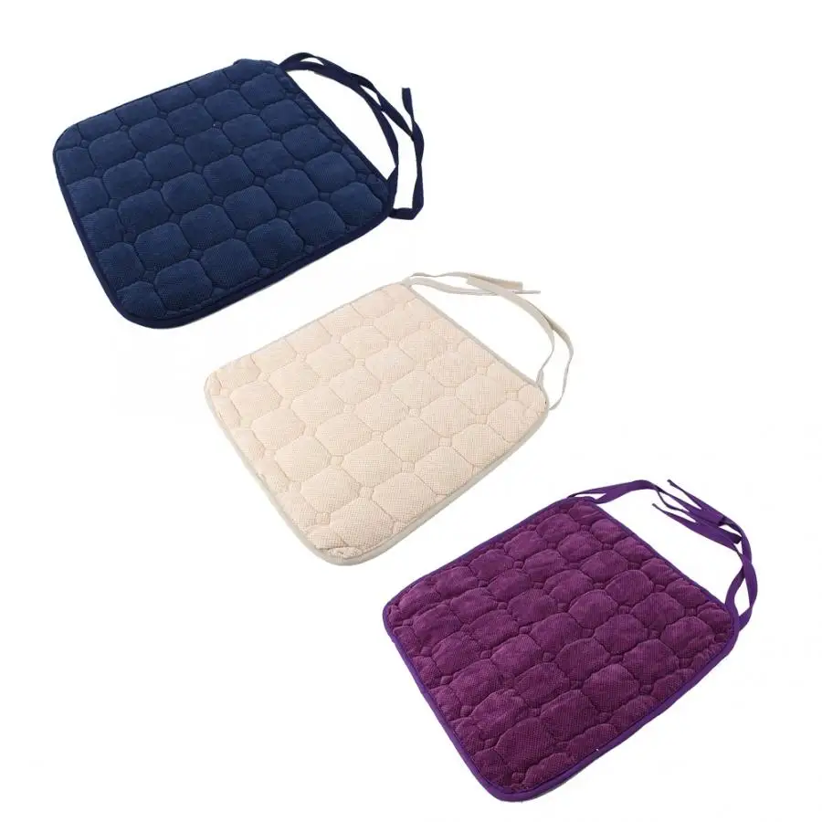 

Decorative Pillows Cotton Chair Mat Cushion Keep Worm Home Decorative Washable Sitting Pad Home Office Bedroom Sofa Decor