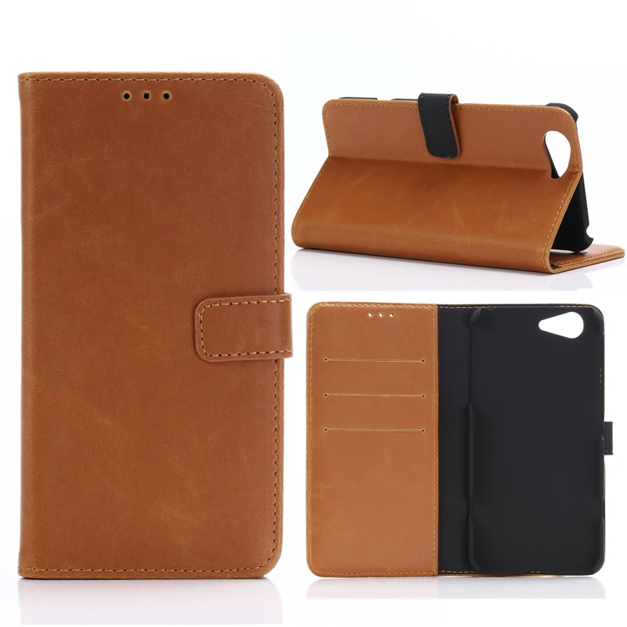 

1pcs For Sharp P1 Stand Leather Case Retro Book Style Leather Case With Card Slots For Sharp Aquos Zeta SH-04H SHV34 XX3(506SH)