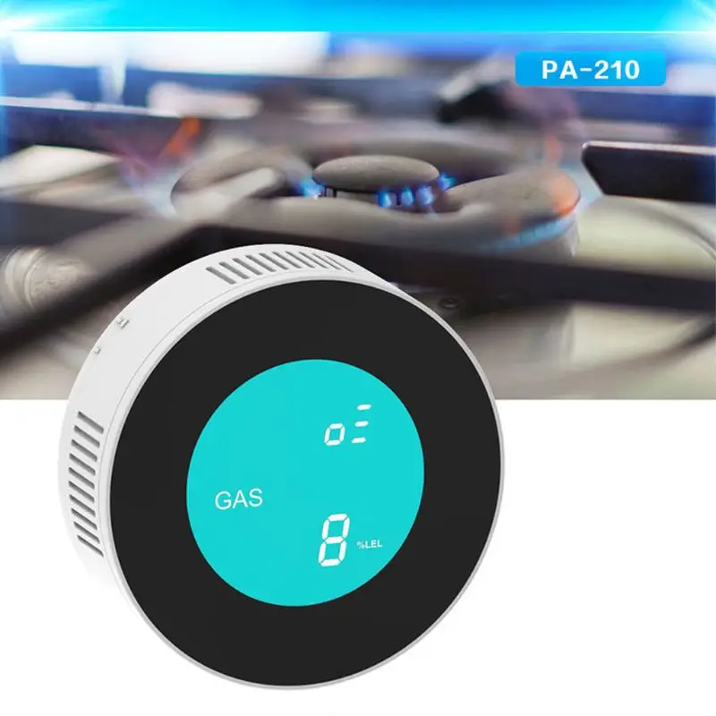 

Smart Wireless WIFI Gas Detector Gas Leakage Alarm Sensor for Home Security Remote Control Gadgets with APP Control