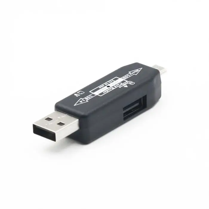 Новый 2 в 1 USB OTG кардридер Универсальный Micro USB OTG TF/SD кардридер телефон удлинитель адаптер