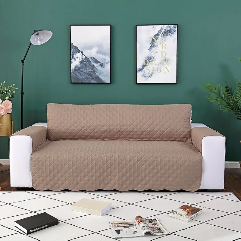 Sofa Cover Dog Pet Kids Couch Chair Throw Mat Reversible Washable Removable Armrest Slipcovers 1/2/3 Seat Furniture Protector|Чехлы для