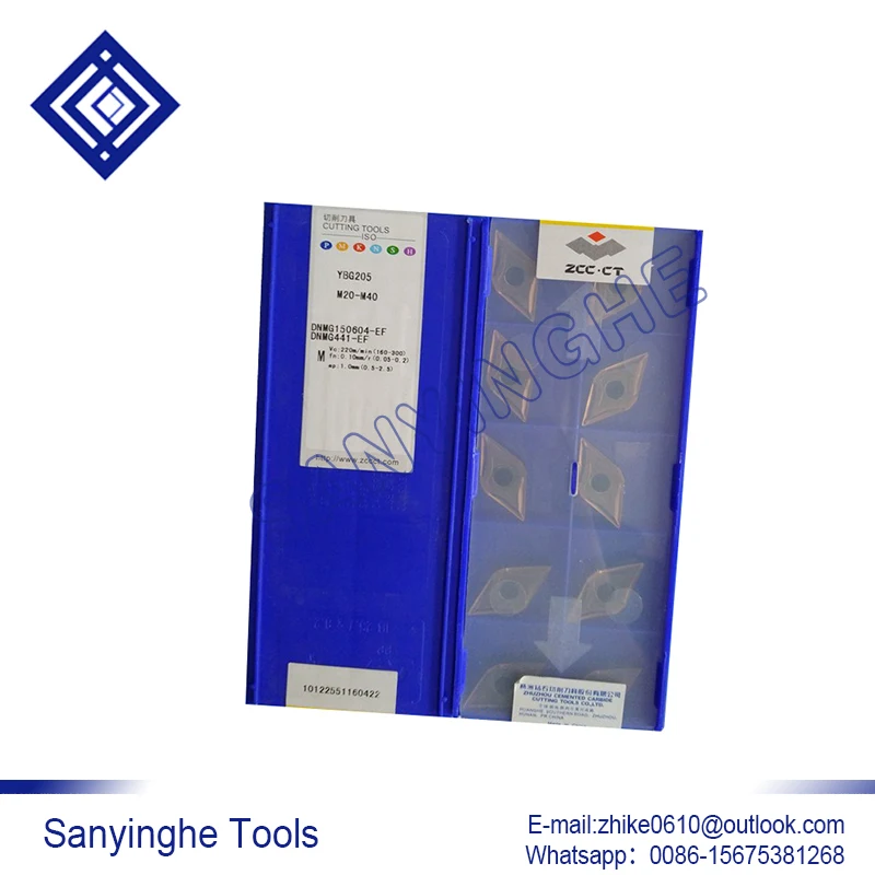 

10pcs/lots YBG205 DNMG150604-EF cnc carbide turning inserts
