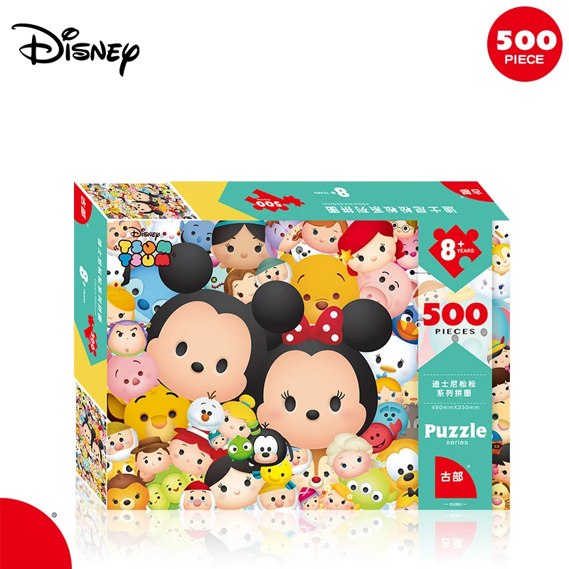 Disney игрушка Марвел пазл лед маркис Микки Человек паук 500 шт. бумажный для взрослых