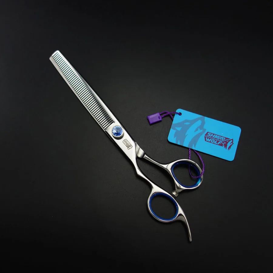 7 inch High quality Left handed Professional Pet Scissors,Thinning
