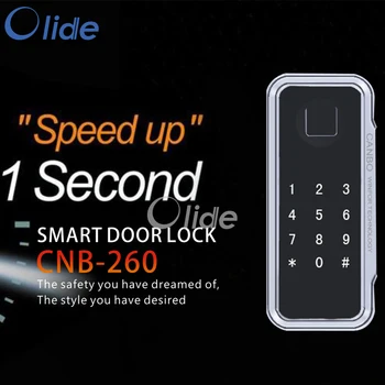 

Intelligent Fingerprint ScannerFor Office/Shops Autodoor Access Control,Password/Card Reader Smart Door Lock