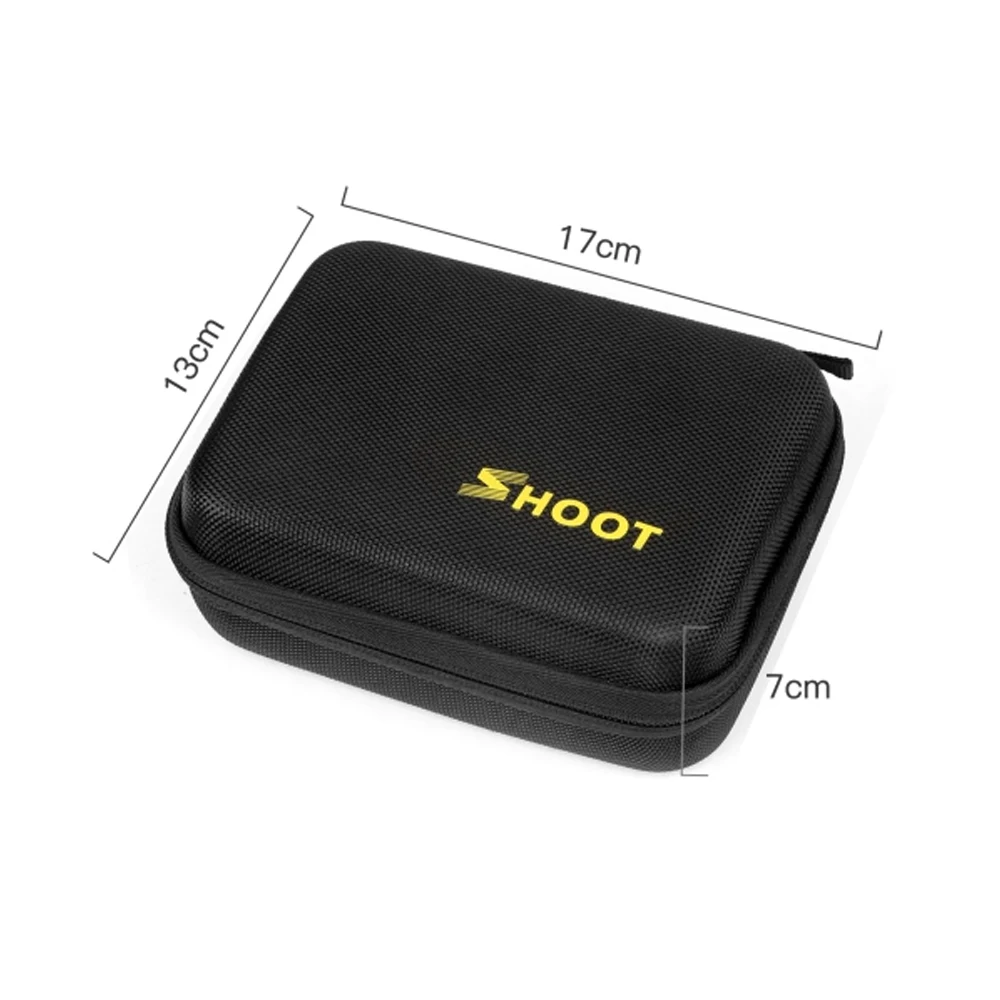 SHOOT Portable Small EVA Action Camera Case for GoPro Hero 9 8 7 5 Black Xiaomi Yi 4K Sjcam Sj4000 Eken H9r Box Go Pro Accessory-4