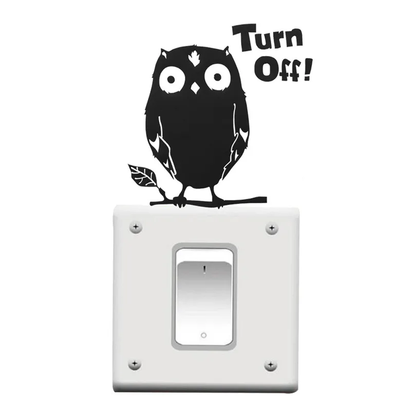 

10PCS Switch Vinyl Wall Stickers Decal Home Decoration Living Room Decals Art Wallpaper Decal Sticker Decor Cartoon 2019