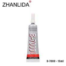 ZHANLIDA B-7000 15ml Multipurpose Adhesive Diy Jewelry Rhinestones Fix Touch Screen Middle Frame Housing Glass Glue