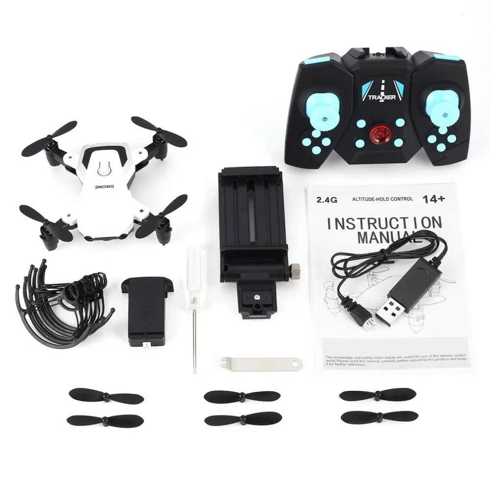 808 мини карманный складной FPV RC Квадрокоптер Дрон с 0.3MP/720P HD Регулируемая Wifi камера