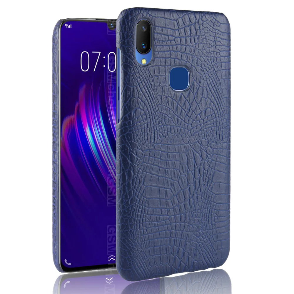 New For vivo Y95 Case vivo Y95 Retro Luxury PU Leather Crocodile Hard Skin Protective Back Cover For Vivo Y95 Phone Bag Cases New For vivo Y95 Case vivo Y95 Retro Luxury PU Leather Crocodile Hard Skin Protective Back Cover For Vivo Y95 Phone Bag Cases