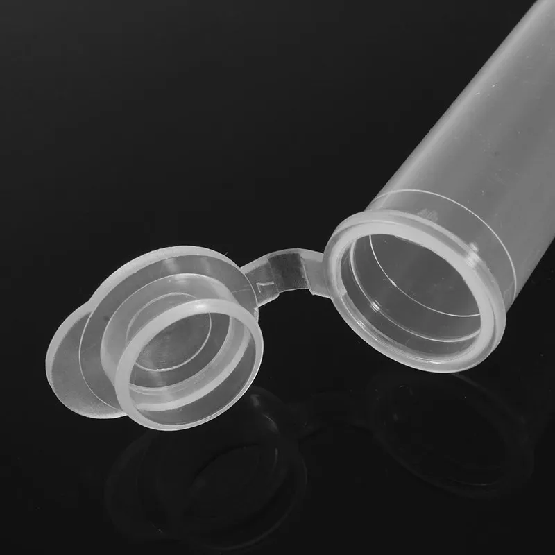 Kicute 100 шт. Горячая Микроцентрифуга пробирка прозрачный пластиковый флакон