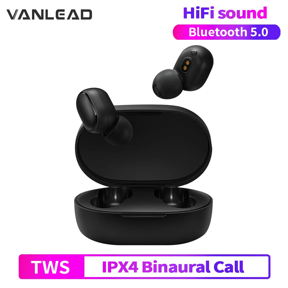 

Wireless Bluetooth Earphone TWS 5.0 In-Ear Earbuds A6S Motion Stereo Noise Cancelling Earphone With Microphone For Xiaomi Redmi