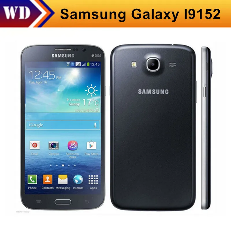 Original Unlocked Samsung Galaxy Mega 5.8 I9152 8G ROM 1.5G RAM Dual Sim mobile phone