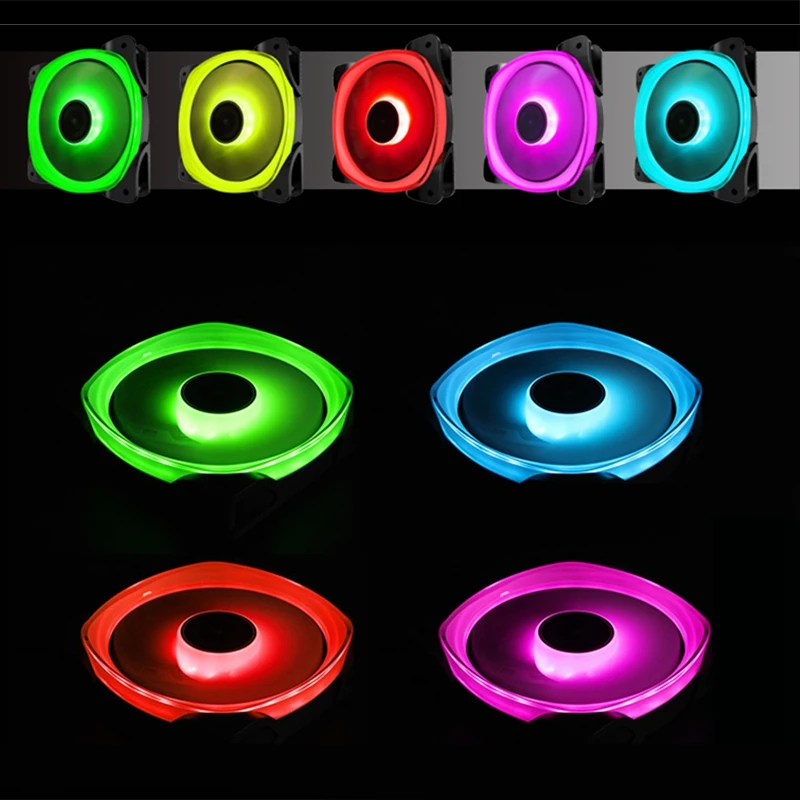 Jonsbo Fr-701 вентилятор Pc чехол Вентилятор Кулер 12 см Rgb Aura Led компьютер процессор вентилятор охлаждения 12 В Mute Pc чехол вентилятор для компьютера