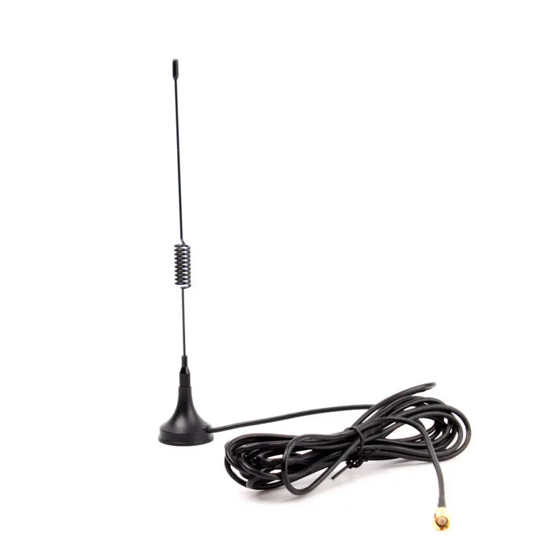 SMA-900-1800MHz-GSM-Magnetic-Antenna-RG174-cable-3M-Short-for-Car-70981