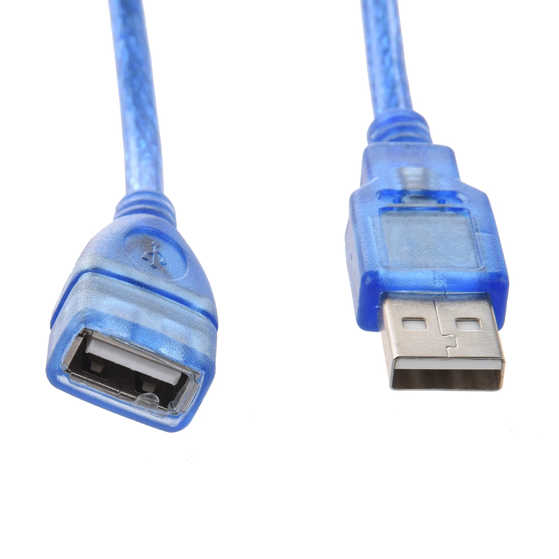 30cm Blue USB 2.0 Type A Female to Male AF-AM Extension Cable Cord