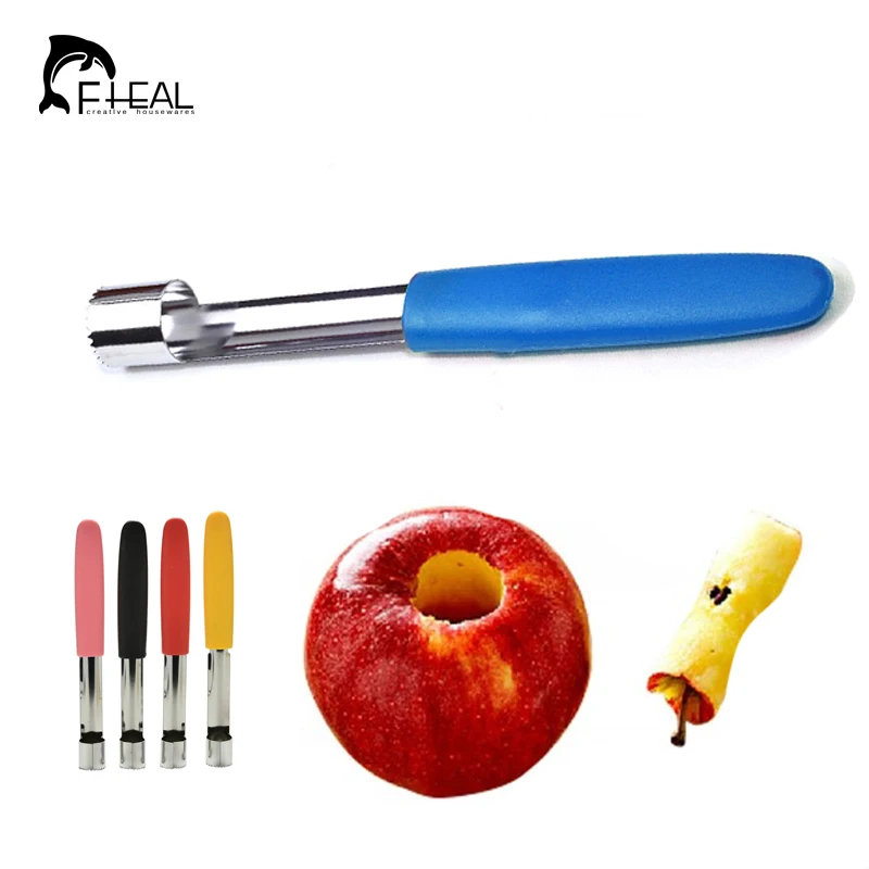 

FHEAL Apple Corer Seed Remover Stainless Steel Pear Fruit Vegetable Core Cutter Kitchen Gadgets Cooking Tools