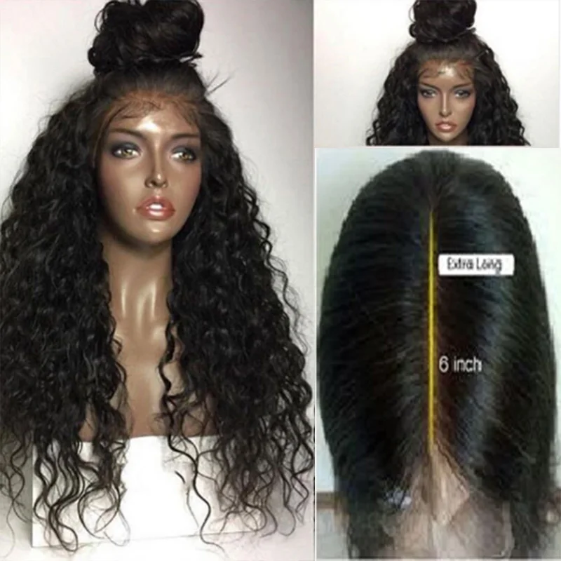 

Marquesha Synthetic Lace Front Wigs Long Loose Curly Glueless 13*6 Deep Free Part Heat Resistant Fiber Hair Wigs For Women