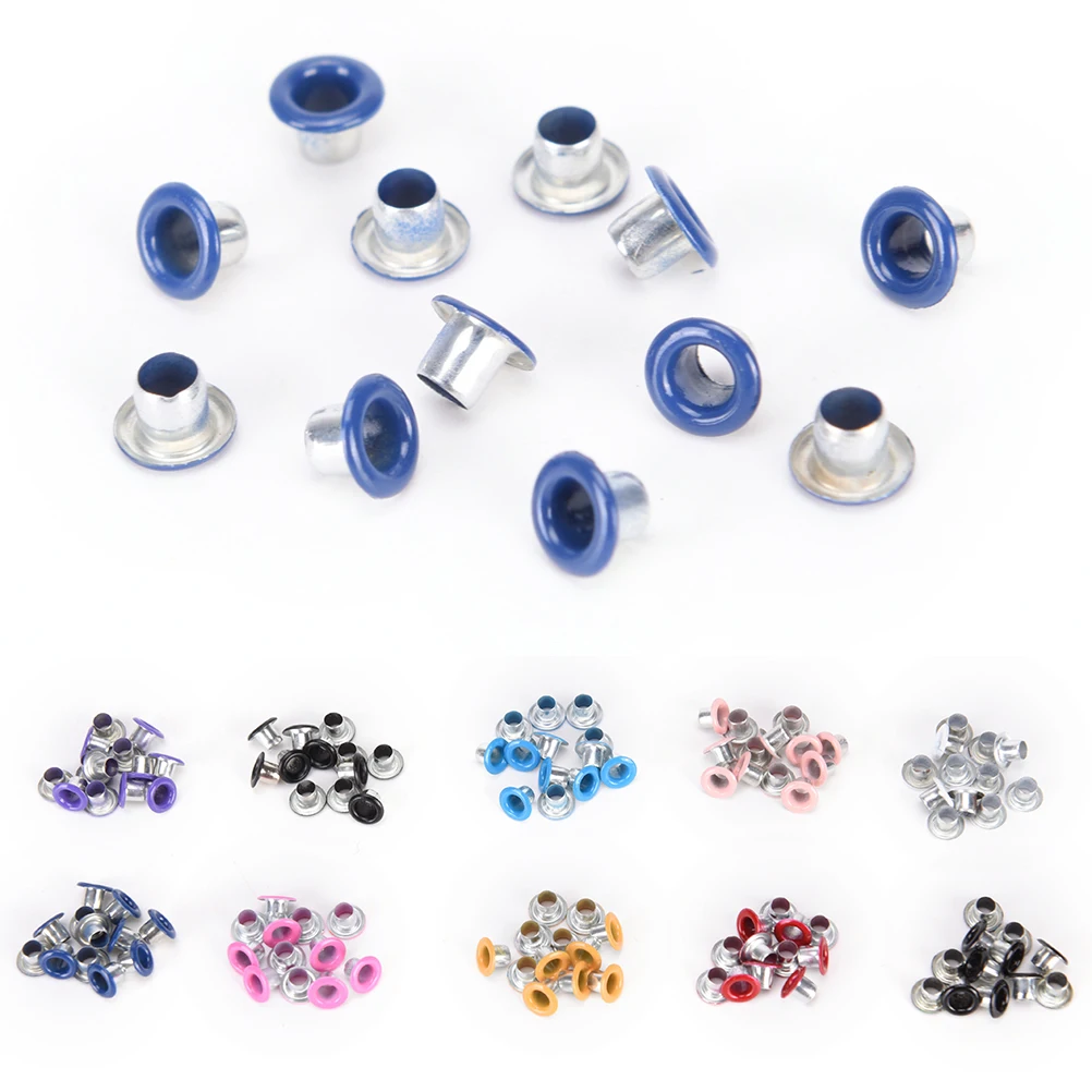 3mm 100pcs Scrapbook Eyelet Metal Eyelets For Scrapbooking DIY