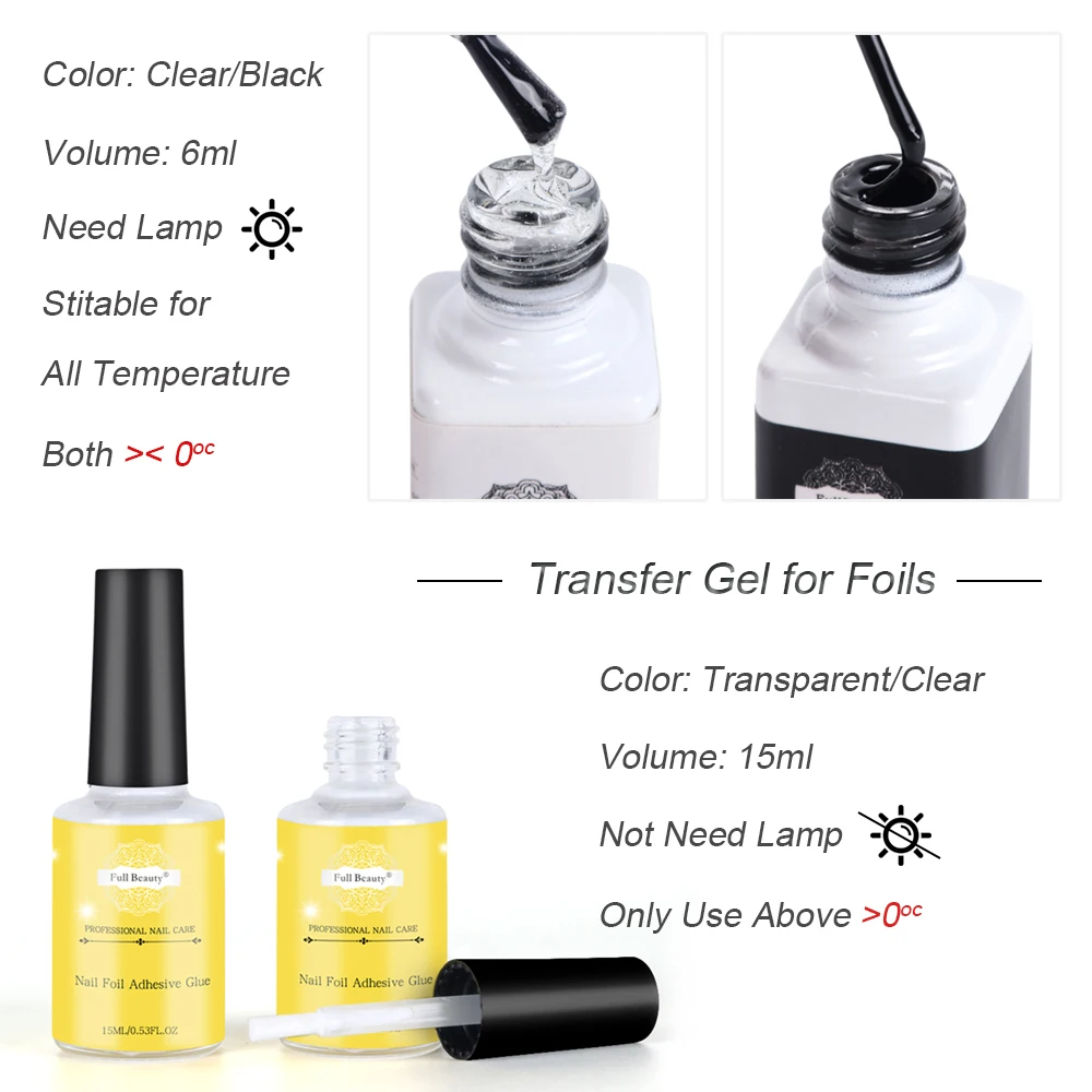 waterdrop nail foil 06