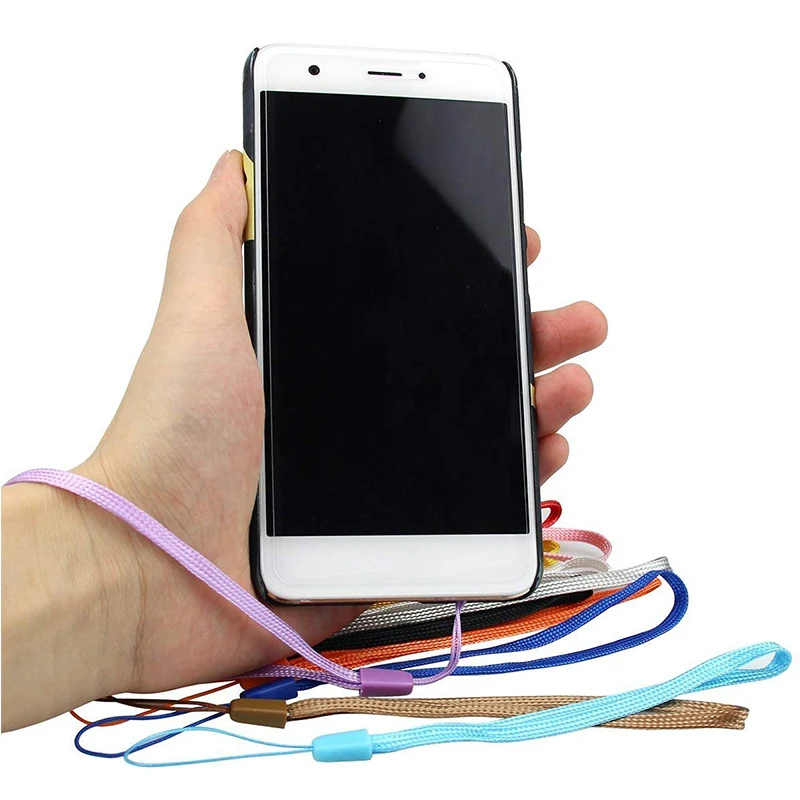 Portefeuille -1000PCS -Colorful -Hand -Wrist -Phone -Lanyard -Strap -String -Holder -for -USB -Flash -Drives -Key -Keychain -ID -Name -Tag -Phones (5)