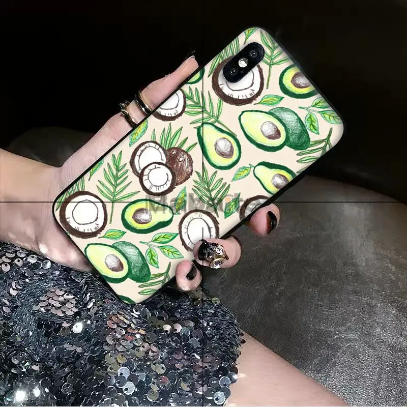 Avocado Food Pattern  