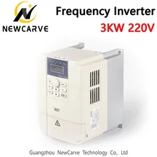 3 кВт инвертор переменной частоты 220V вход 1ph выход 3 PH для ЧПУ мотор шпинделя NEWCARVE