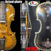 Делюкс Необычные норвежский скрипка 4/4 Скрипки(4*4) концерт#8967